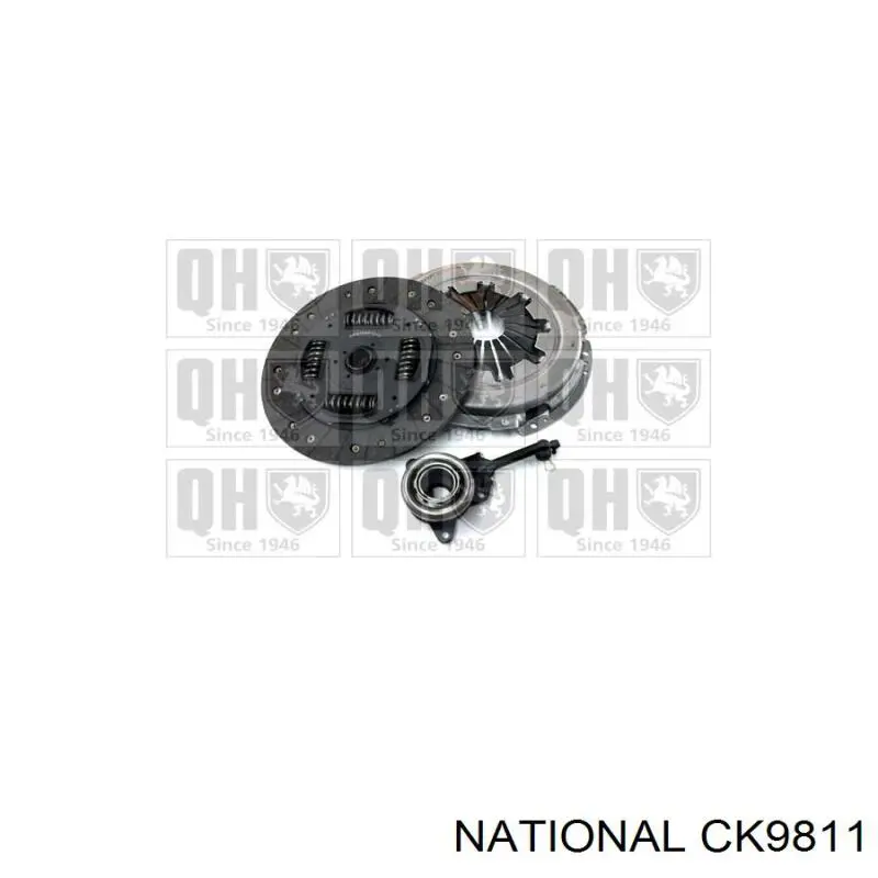 Комплект зчеплення (3 частини) National CK9811 ціна, від 155.78 USD