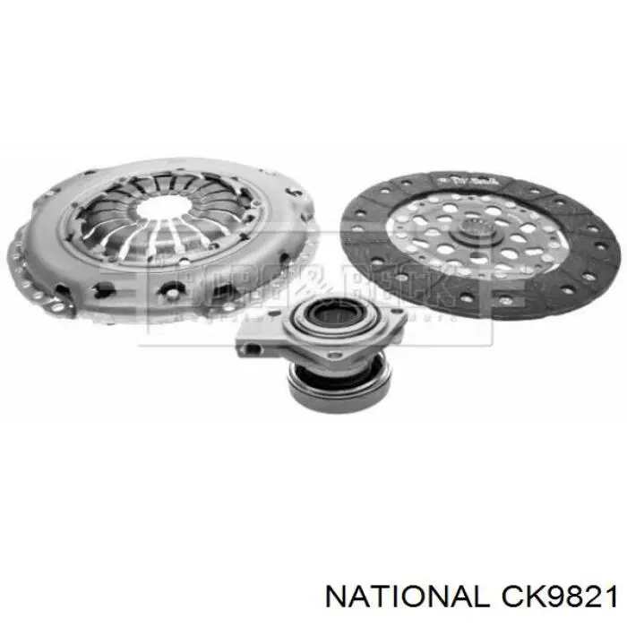 Комплект зчеплення (3 частини) National CK9821 ціна, від 104.06 USD