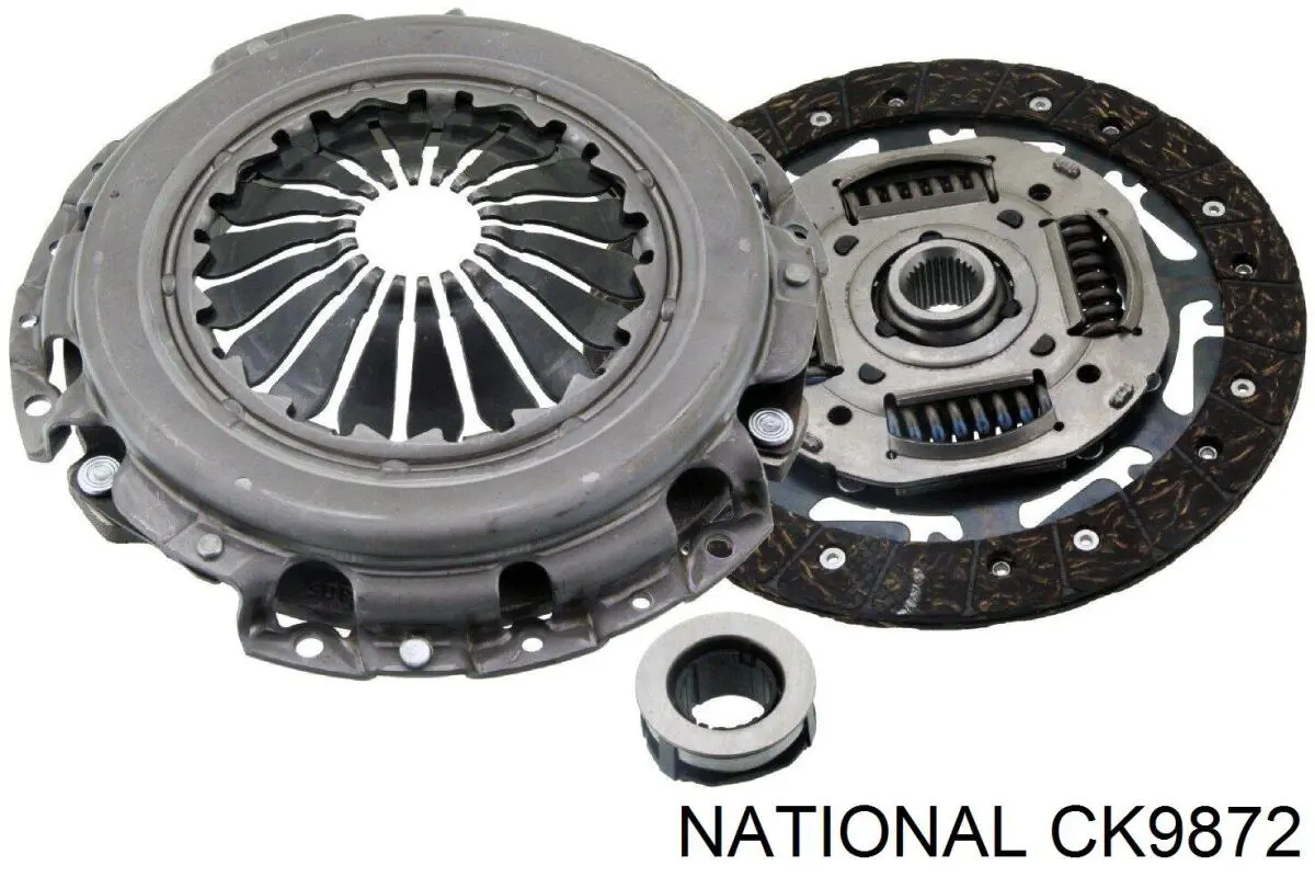 Комплект зчеплення (3 частини) National CK9872 ціна, від 165.18 USD