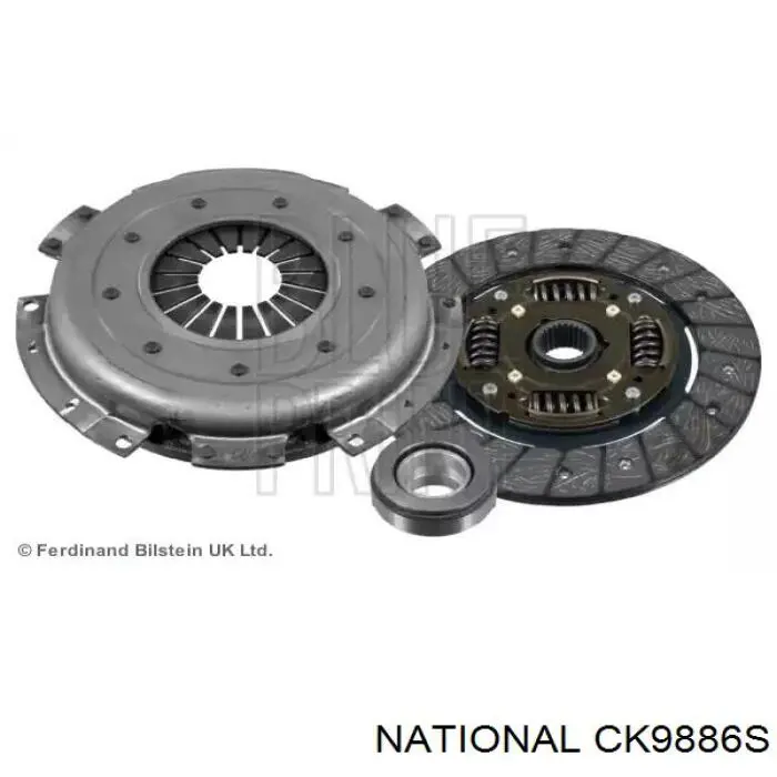 Комплект зчеплення (3 частини) National CK9886S ціна, від 102.34 USD