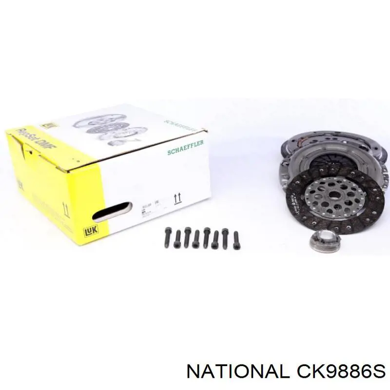 Комплект зчеплення (3 частини) National CK9886S ціна, від 102.34 USD