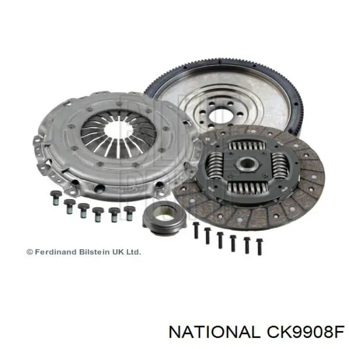 Комплект зчеплення (3 частини) National CK9908F ціна, від 190.37 USD