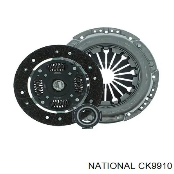 CK9910 National комплект зчеплення (3 частини)