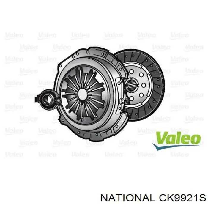 Комплект зчеплення (3 частини) National CK9921S ціна, від 130.32 USD
