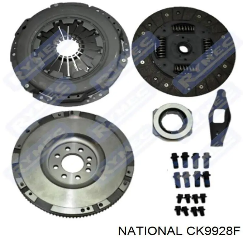 Комплект зчеплення (3 частини) National CK9928F ціна, від 305.34 USD