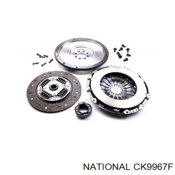 CK9967F National комплект зчеплення (3 частини)
