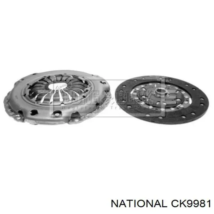 Комплект зчеплення (3 частини) Opel 6606038 ціна, від 194.83 USD