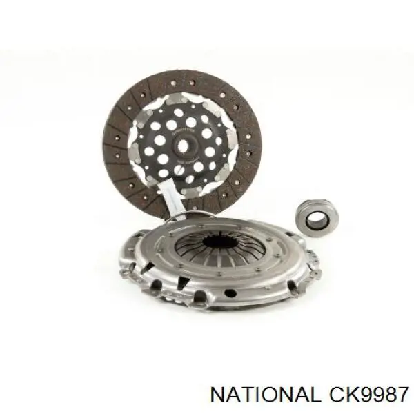 Комплект зчеплення (3 частини) National CK9987 ціна, від 133.02 USD