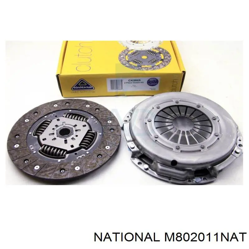 Купити M802011NAT National Підшипник хвостовика заднього моста, внутрішній