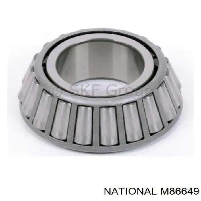 M86649NAT National Підшипник хвостовика заднього моста, напужний