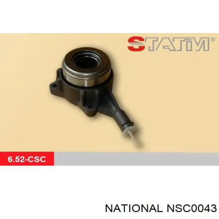 NSC0043 National робочий циліндр зчеплення в зборі з витискним підшипником