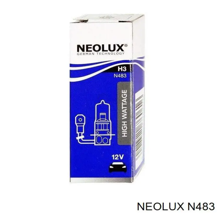 N483 Neolux лампочка галогенна