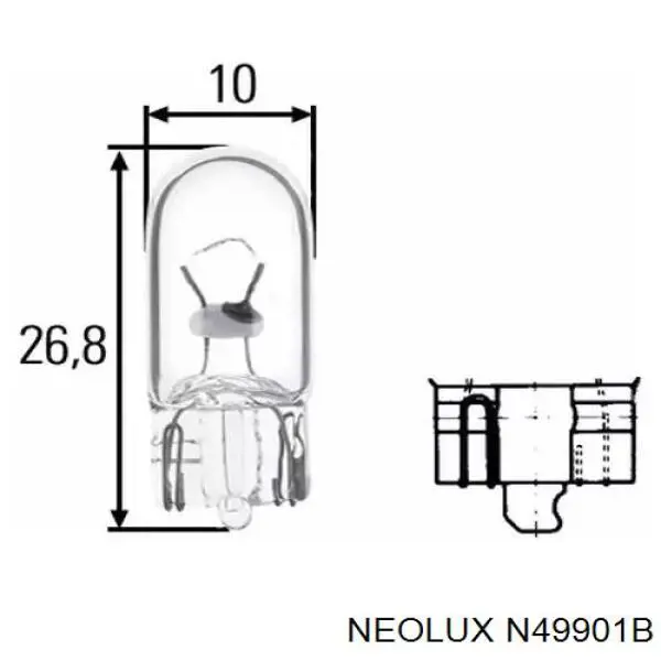 Лампочка галогенна N49901B Neolux