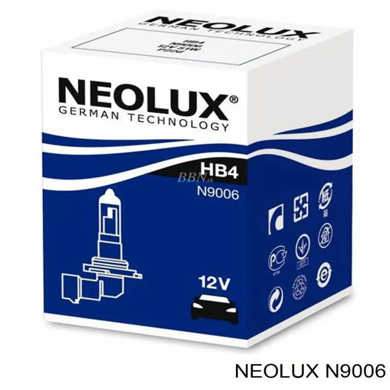 Лампочка галогенна Neolux N9006 ціна, від 4.57 USD