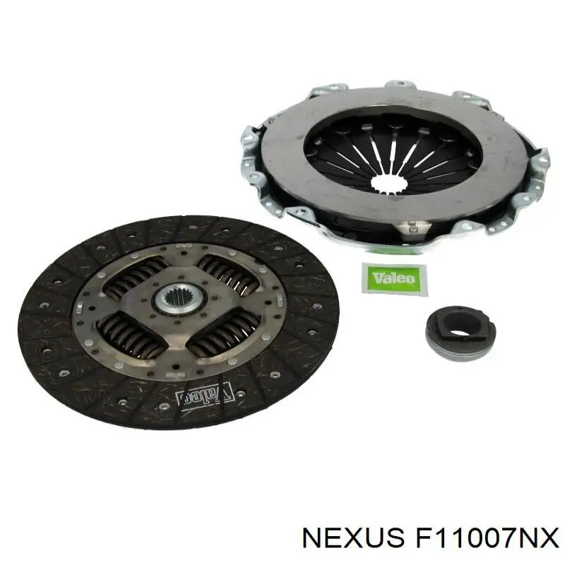 Купити F11007NX Nexus Комплект зчеплення (диск, корзина, підшипник)