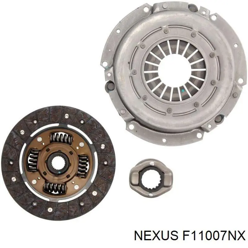 F11007NX Nexus комплект зчеплення (3 частини)