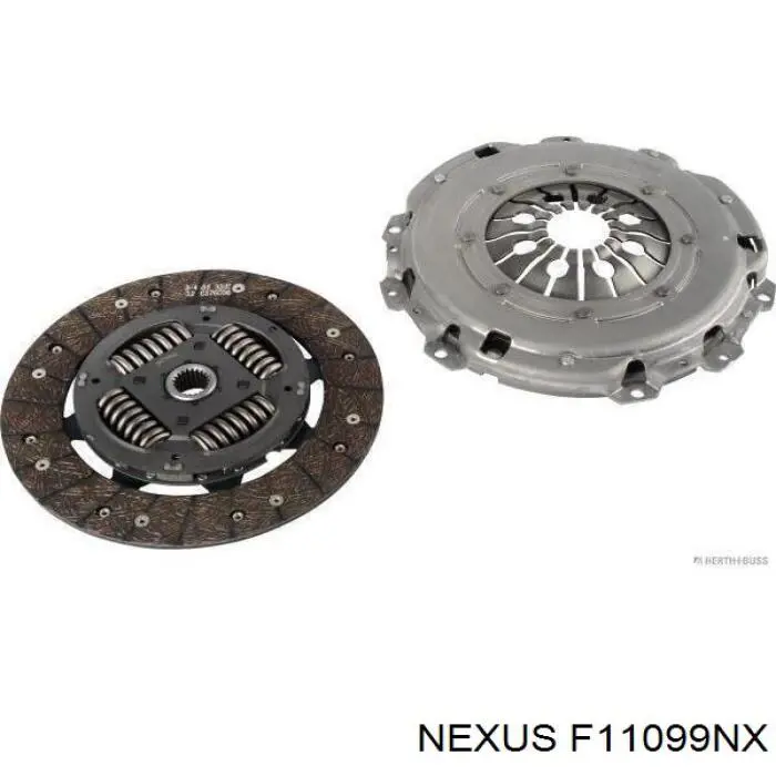 Комплект зчеплення (3 частини) Nexus F11099NX ціна, від 216.64 USD