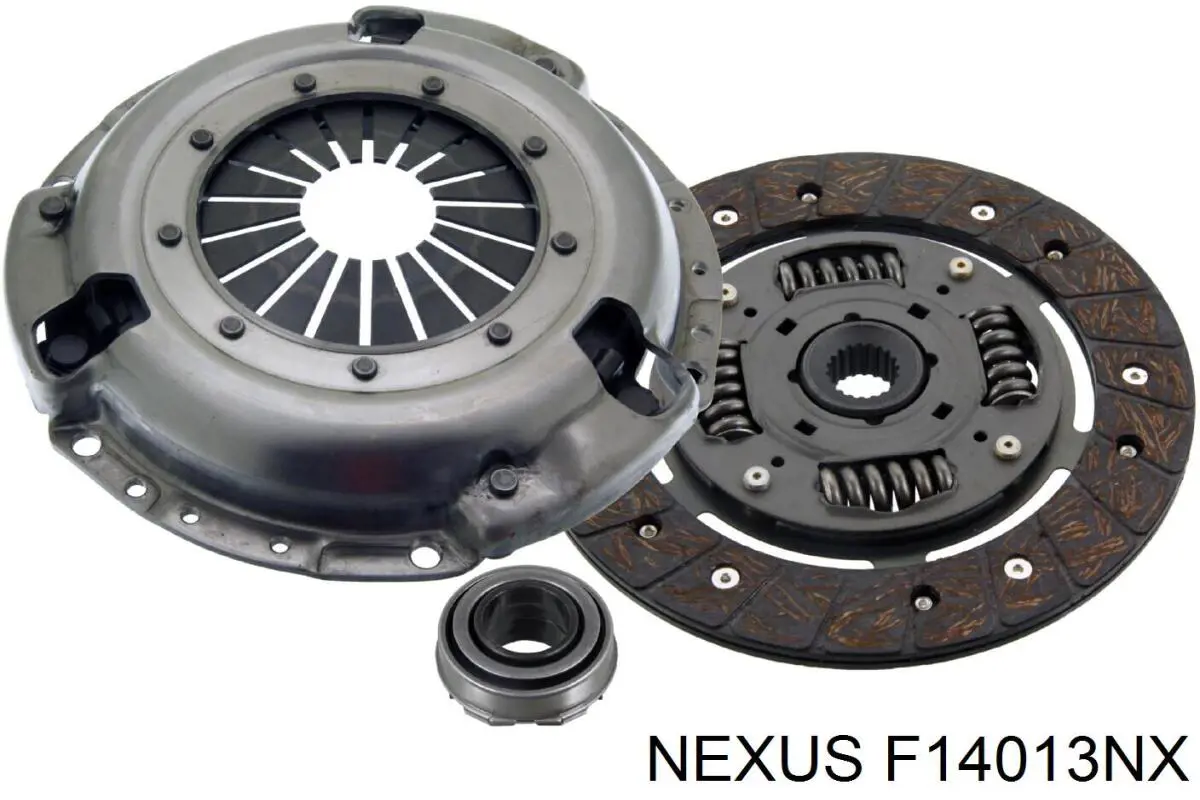 F14013NX Nexus комплект зчеплення (3 частини)