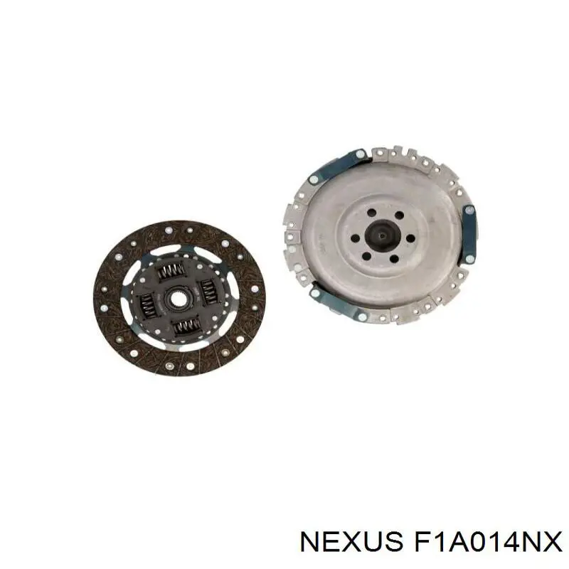 F1A014NX Nexus комплект зчеплення (3 частини)