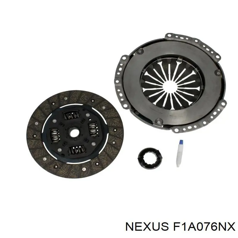F1A076NX Nexus комплект зчеплення (3 частини)