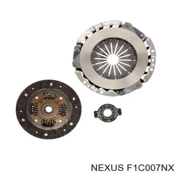 F1C007NX Nexus комплект зчеплення (3 частини)