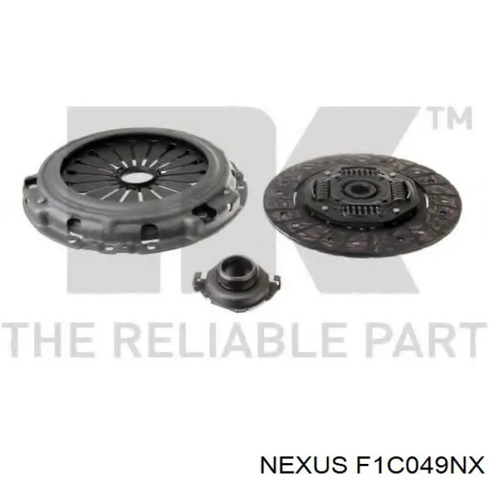 F1C049NX Nexus комплект зчеплення (3 частини)