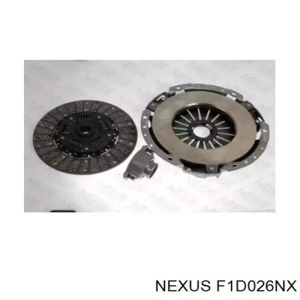 F1D026NX Nexus комплект зчеплення (3 частини)