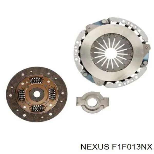 F1F013NX Nexus комплект зчеплення (3 частини)