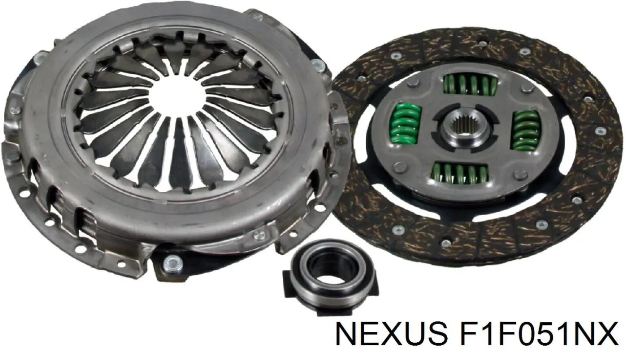F1F051NX Nexus комплект зчеплення (3 частини)