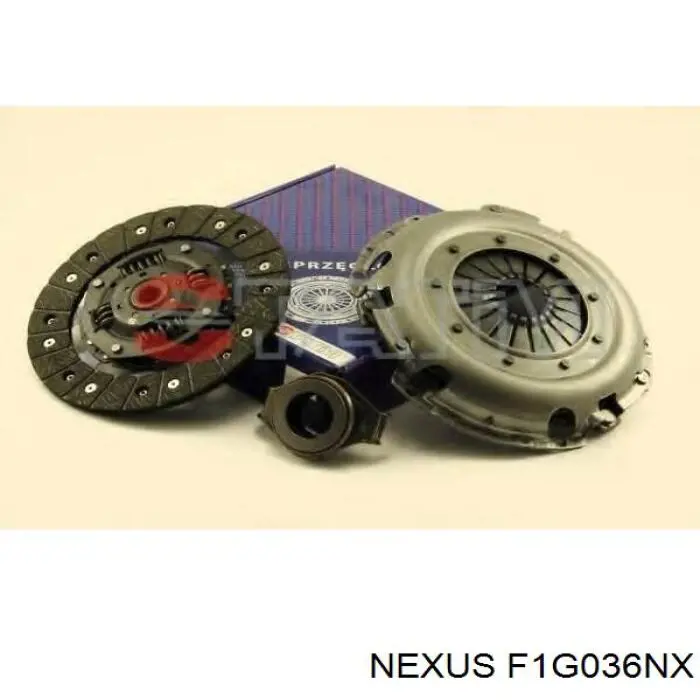 F1G036NX Nexus комплект зчеплення (3 частини)