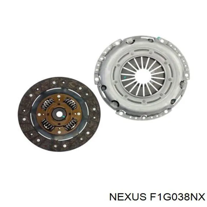 F1G038NX Nexus комплект зчеплення (3 частини)