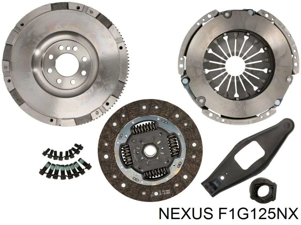 Комплект зчеплення (3 частини) F1G125NX Nexus