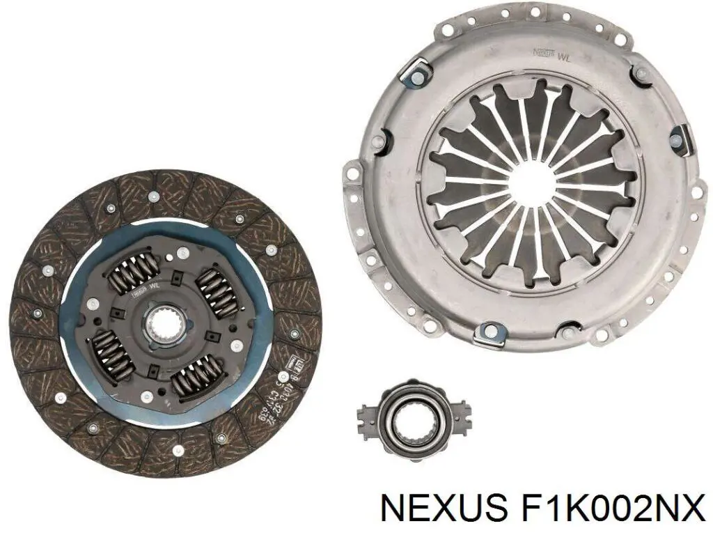 F1K002NX Nexus комплект зчеплення (3 частини)