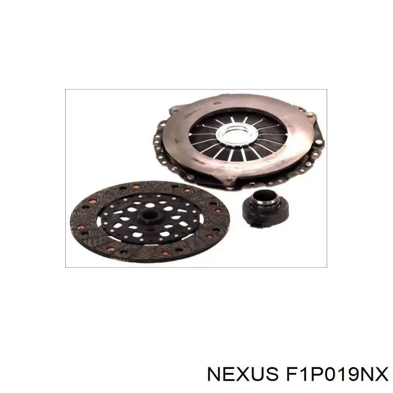 F1P019NX Nexus комплект зчеплення (3 частини)