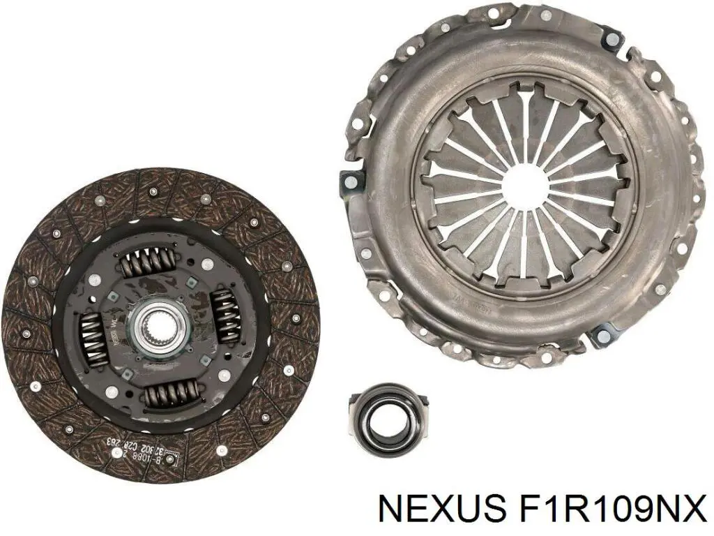 F1R109NX Nexus комплект зчеплення (3 частини)