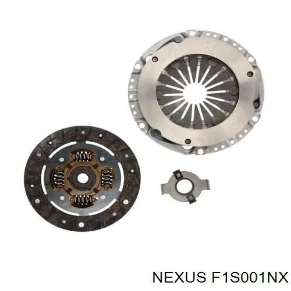 F1S001NX Nexus комплект зчеплення (3 частини)