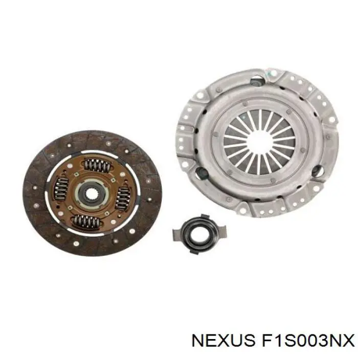 F1S003NX Nexus комплект зчеплення (3 частини)