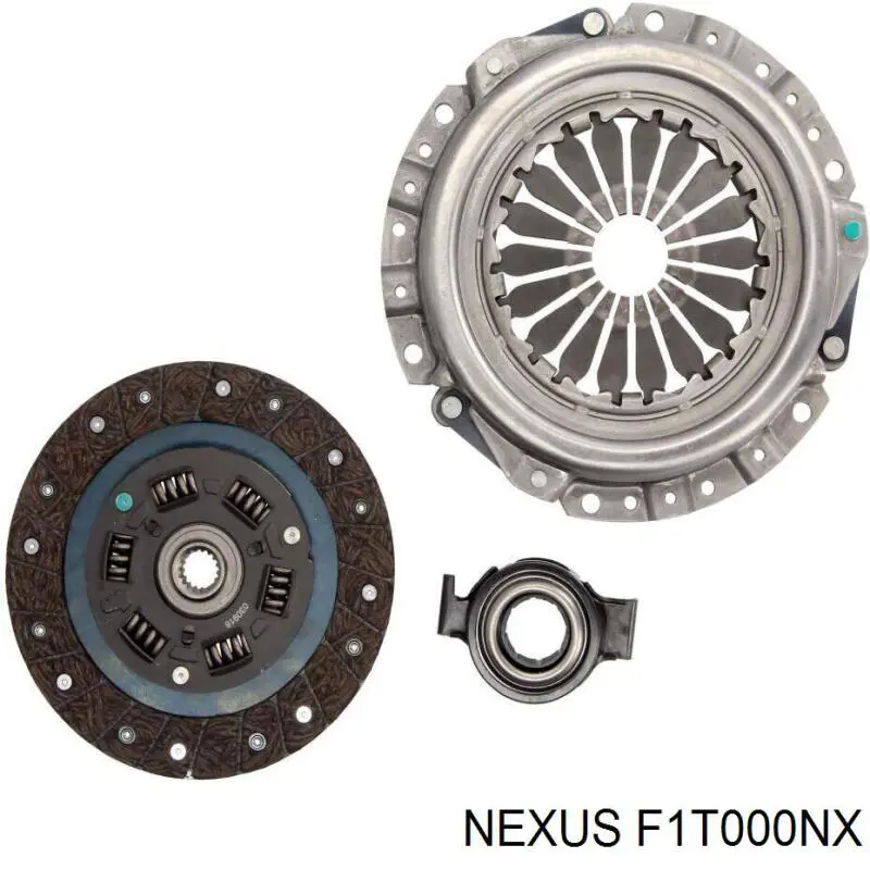 F1T000NX Nexus комплект зчеплення (3 частини)