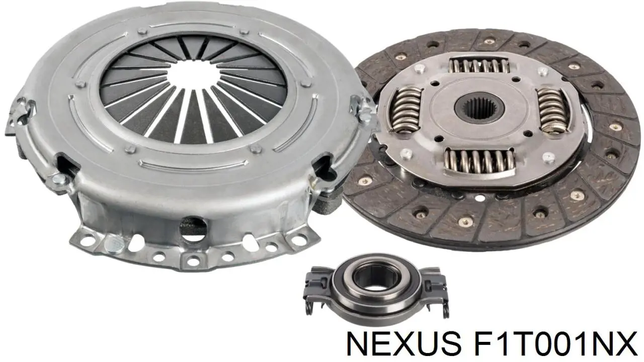 F1T001NX Nexus комплект зчеплення (3 частини)
