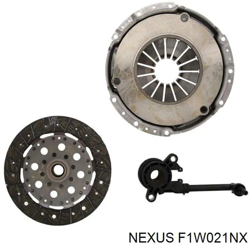 F1W021NX Nexus комплект зчеплення (3 частини)
