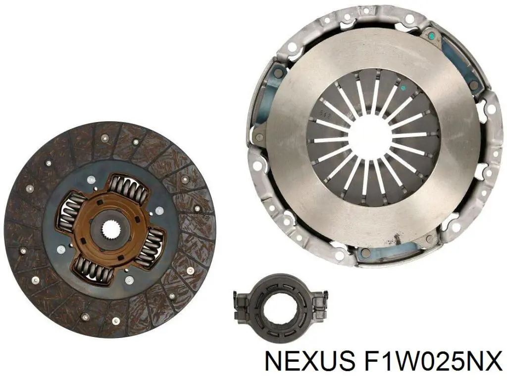 F1W025NX Nexus комплект зчеплення (3 частини)