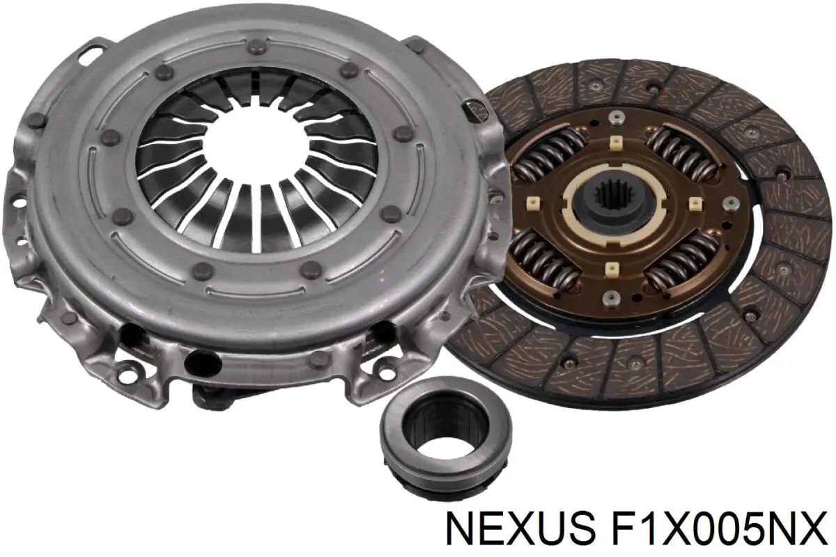 F1X005NX Nexus комплект зчеплення (3 частини)