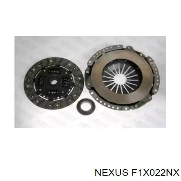 F1X022NX Nexus комплект зчеплення (3 частини)