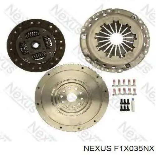 F1X035NX Nexus комплект зчеплення (3 частини)