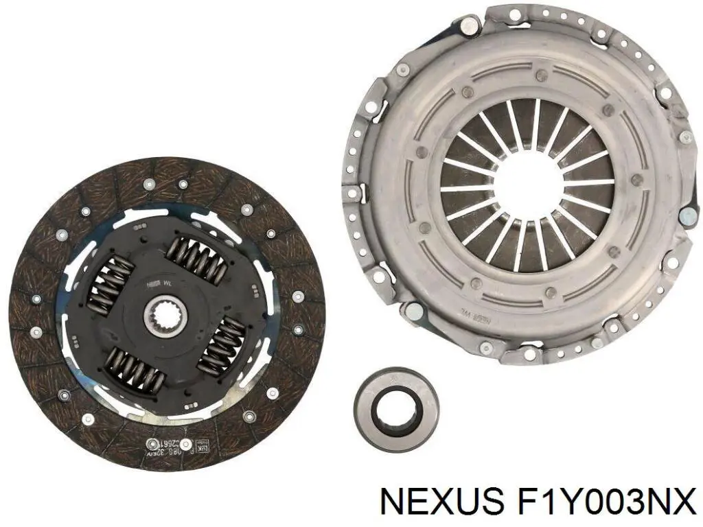 Купити F1Y003NX Nexus Комплект зчеплення (диск, корзина, підшипник)