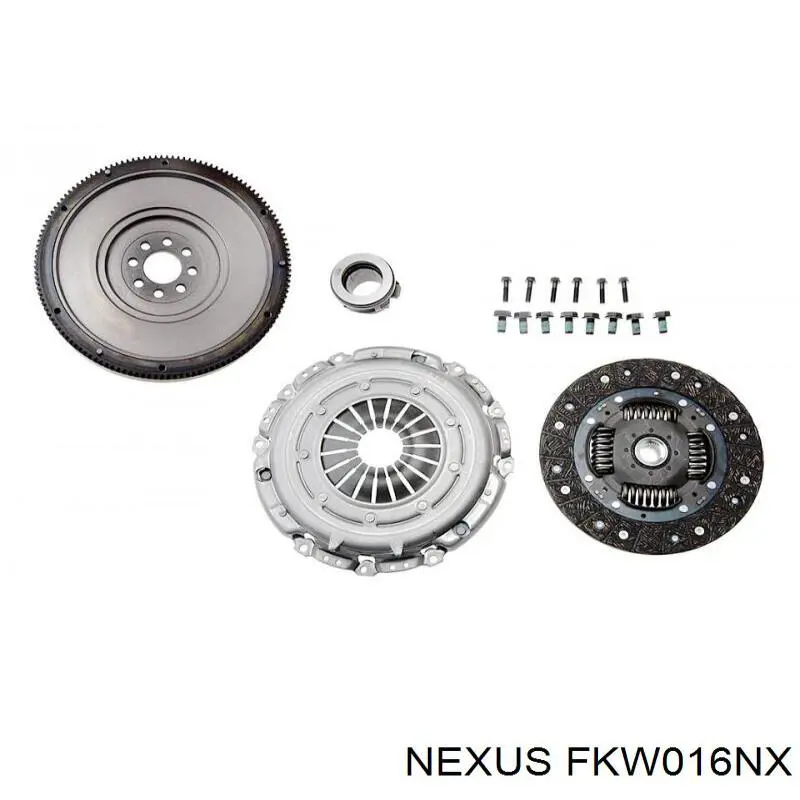 Купити FKW016NX Nexus Комплект зчеплення (диск, корзина, підшипник)