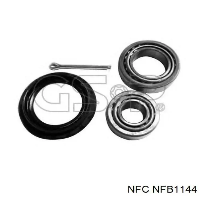 NFB1144 NFC Підшипник ступиці пер/зад