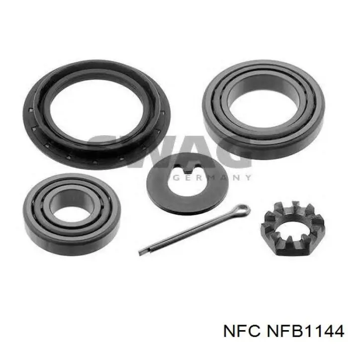 Купити NFB1144 NFC Підшипник маточини передньої/задньої