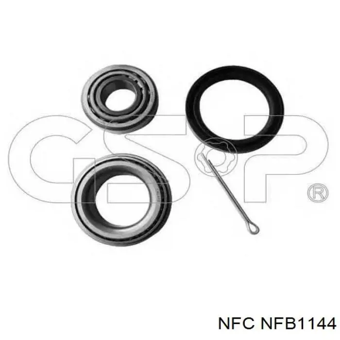 NFB1144 NFC підшипник маточини передньої/задньої