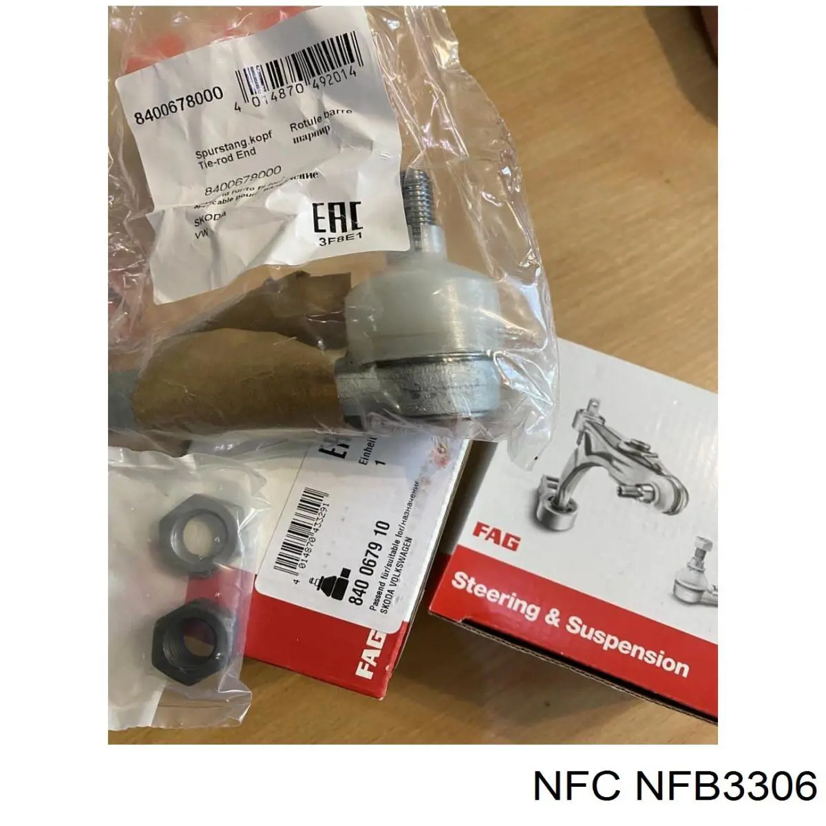 Купити NFB3306 NFC Підшипник ступиці передньої
